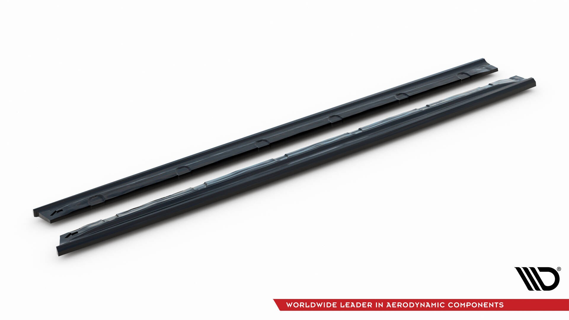 Maxton Seitenschweller Ansatz für Hyundai I30 Mk3 Facelift schwarz Hochglanz