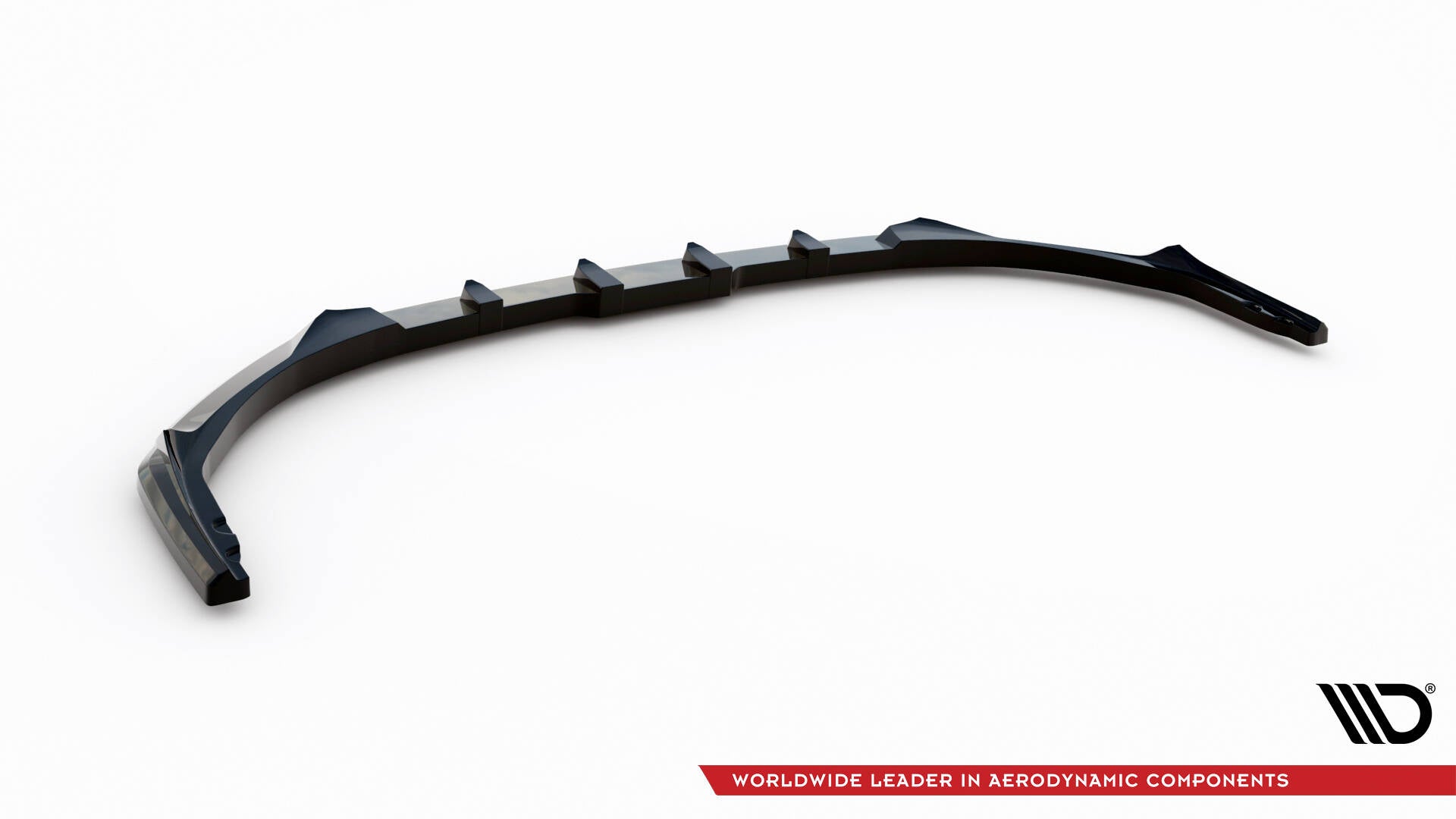 Maxton Front Ansatz V.2 für Peugeot 308 Mk3 schwarz Hochglanz
