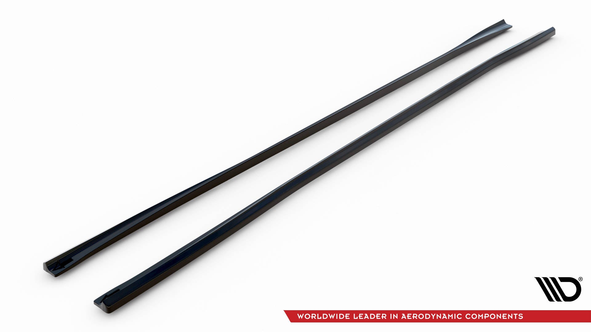 Maxton Seitenschweller Ansatz für Audi S8 / A8 S-Line D5 schwarz Hochglanz