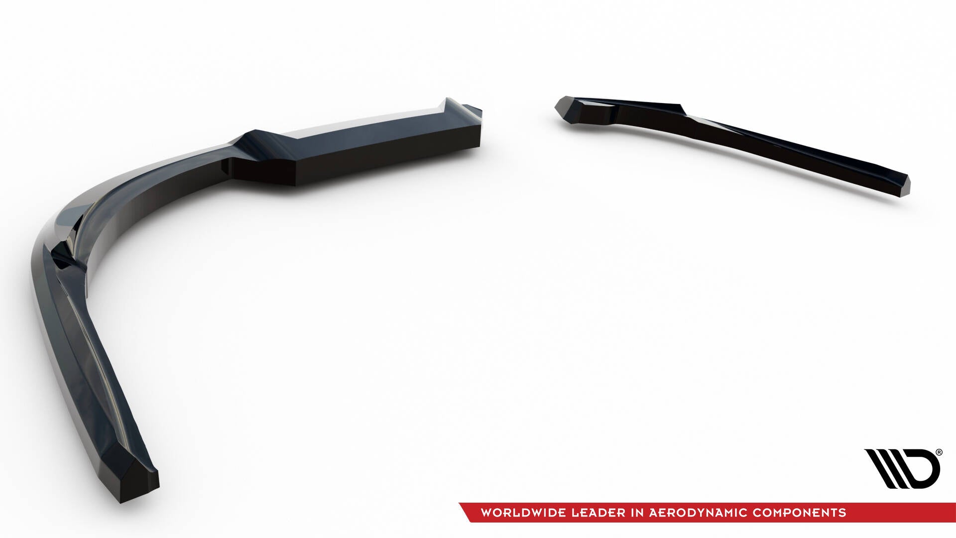 Maxton Heck Ansatz Flaps Diffusor für Jaguar XE R-Sport X760 schwarz Hochglanz