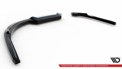 Maxton Heck Ansatz Flaps Diffusor für Jaguar XE R-Sport X760 schwarz Hochglanz