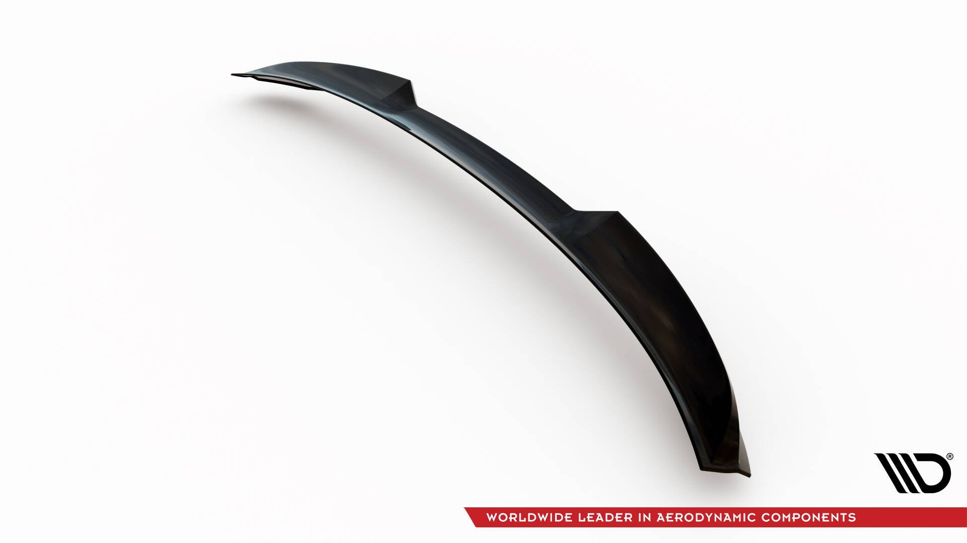 Maxton Niedriger Spoiler CAP für 3D Bentley Bentayga Mk1  schwarz Hochglanz