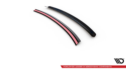 Maxton Spoiler CAP für Audi A4 Limousine S-Line B7 schwarz Hochglanz