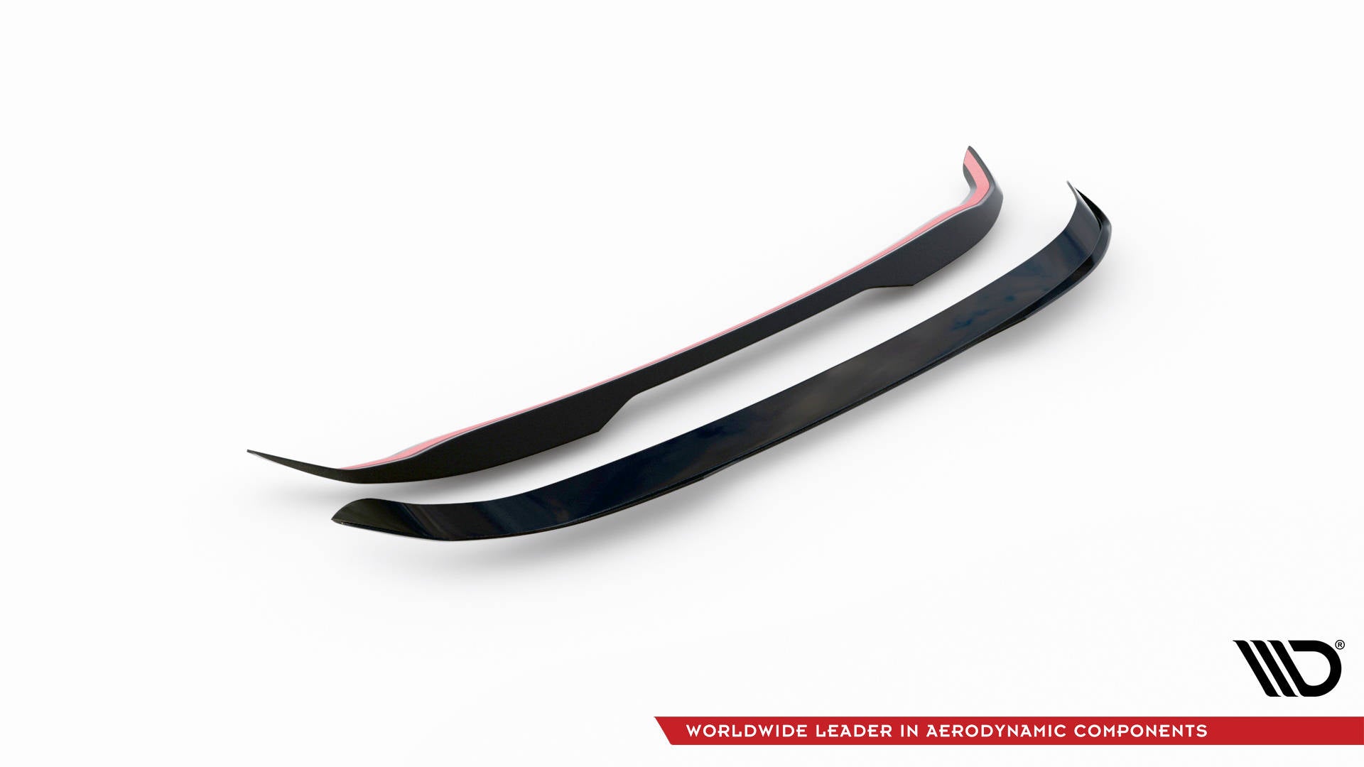Maxton Höher Spoiler CAP für Honda Civic Sport Mk 10 schwarz Hochglanz