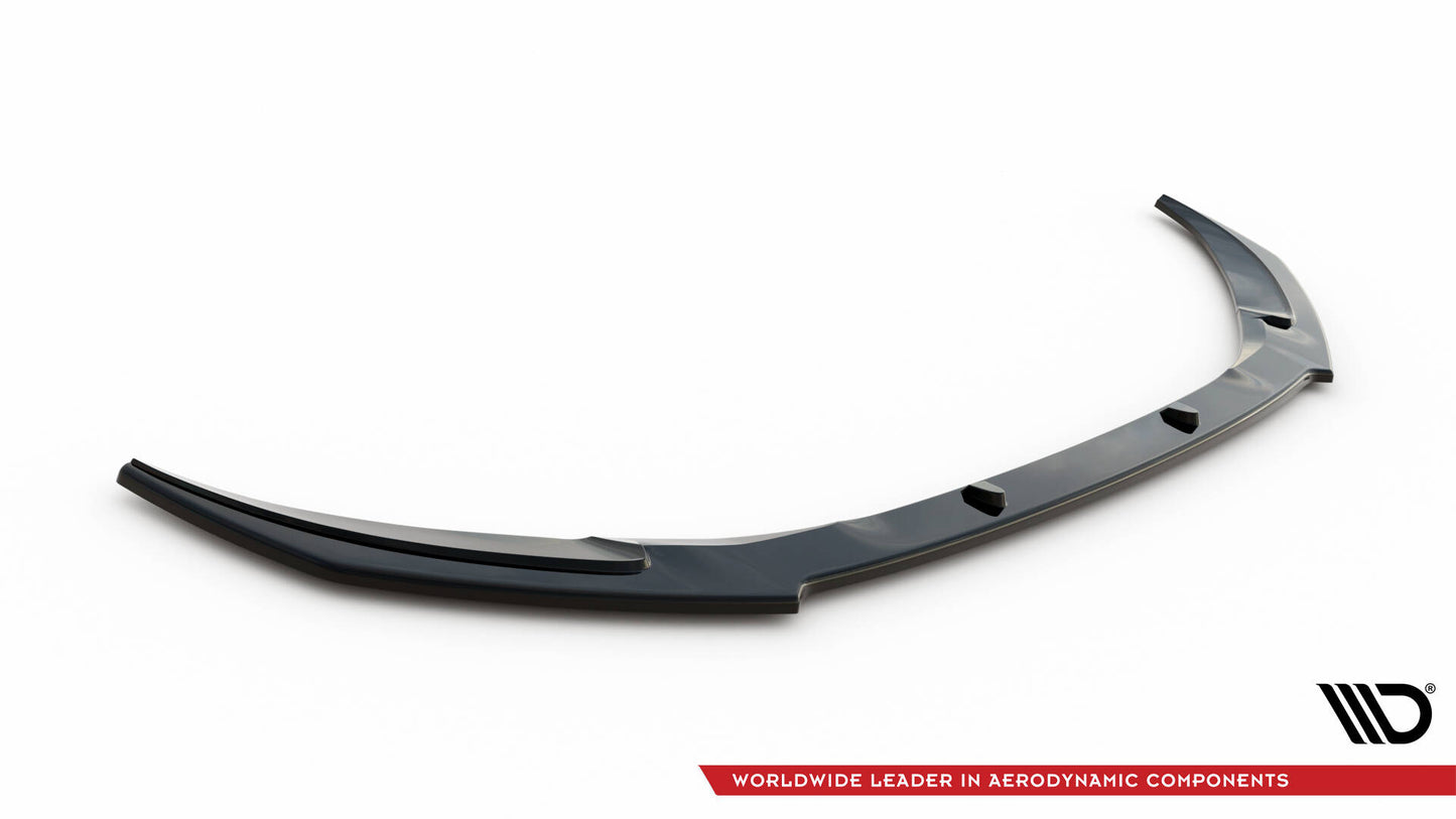 Maxton Front Ansatz für Jaguar XE R-Dynamic X760 Facelift schwarz Hochglanz