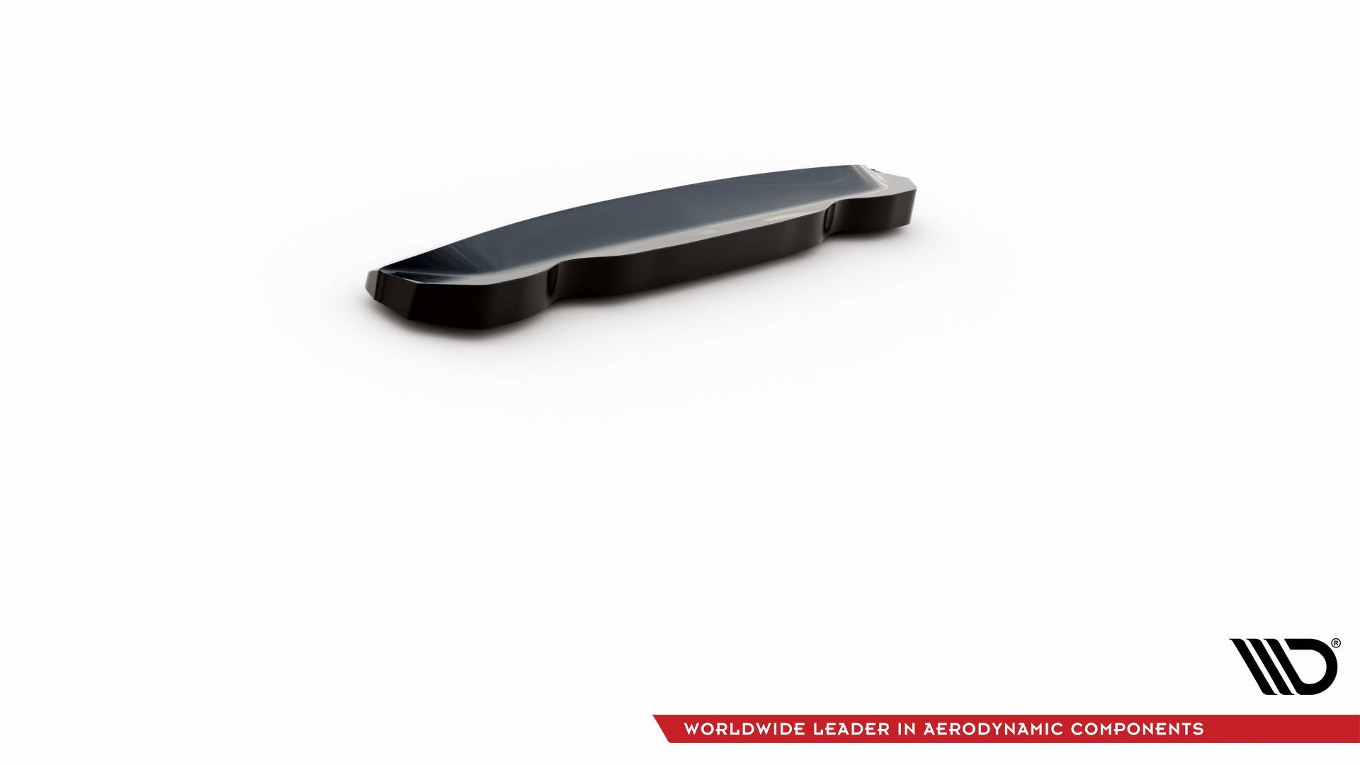 Maxton Mittlerer Diffusor Heck Ansatz für Infiniti Q50 S Mk1 schwarz Hochglanz