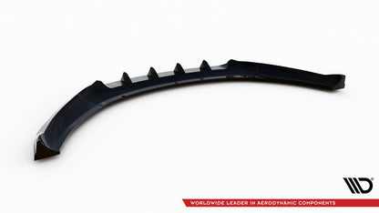 Maxton Front Ansatz für Ford Kuga ST Mk1 schwarz Hochglanz