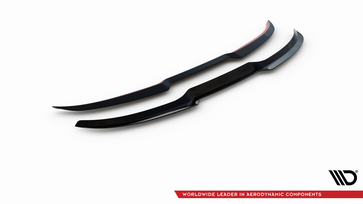 Maxton Spoiler CAP für Maserati Levante Mk1 schwarz Hochglanz