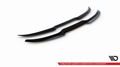 Maxton Spoiler CAP für Maserati Levante Mk1 schwarz Hochglanz
