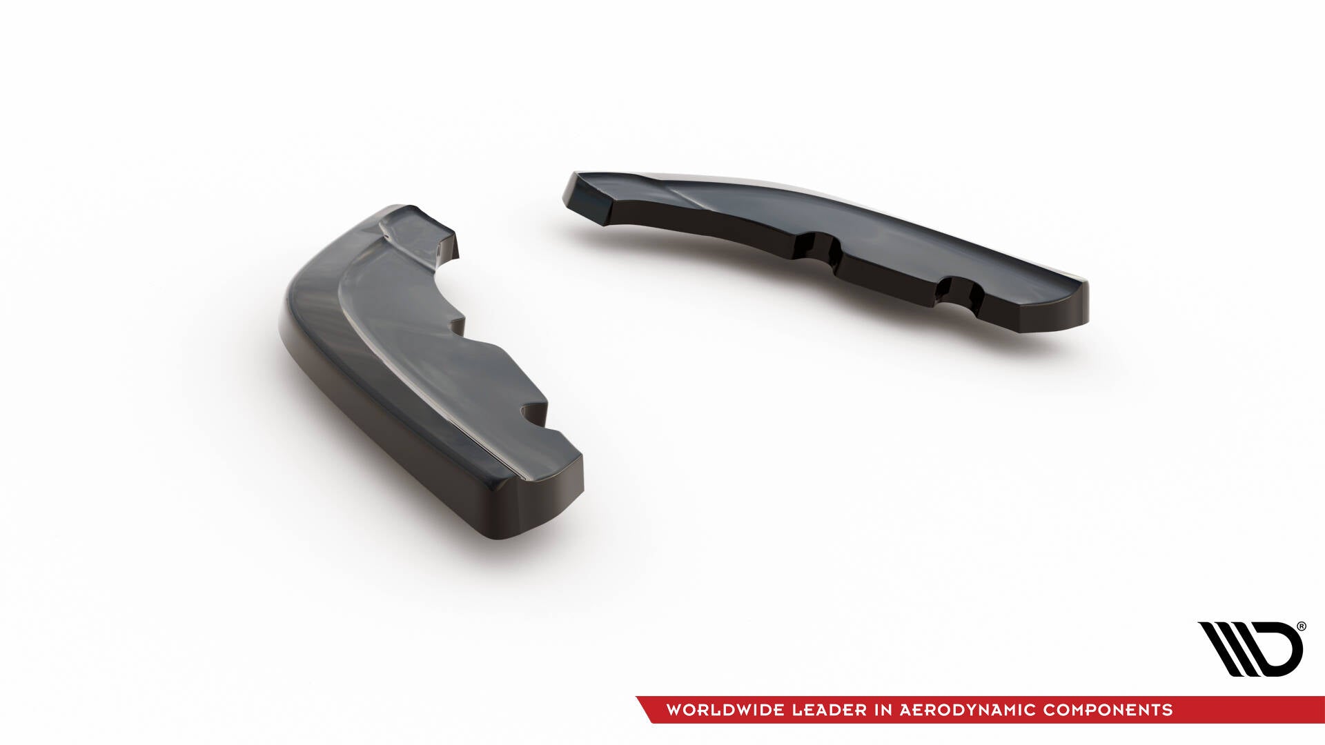 Maxton Heck Ansatz Flaps Diffusor V.1 für0 BMW 1er M-Paket / M135i F40 schwarz Hochglanz