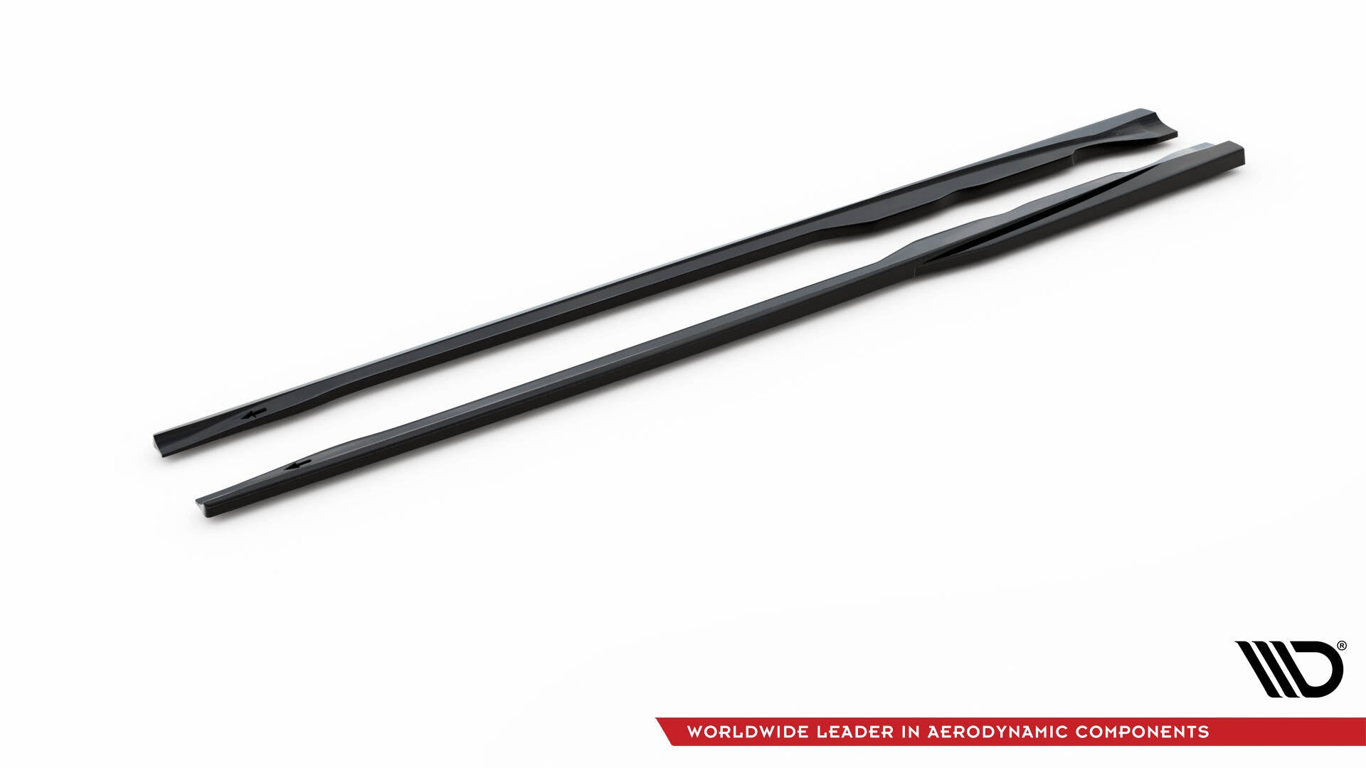 Maxton Seitenschweller Ansatz für Audi TT S-Line 8S schwarz Hochglanz