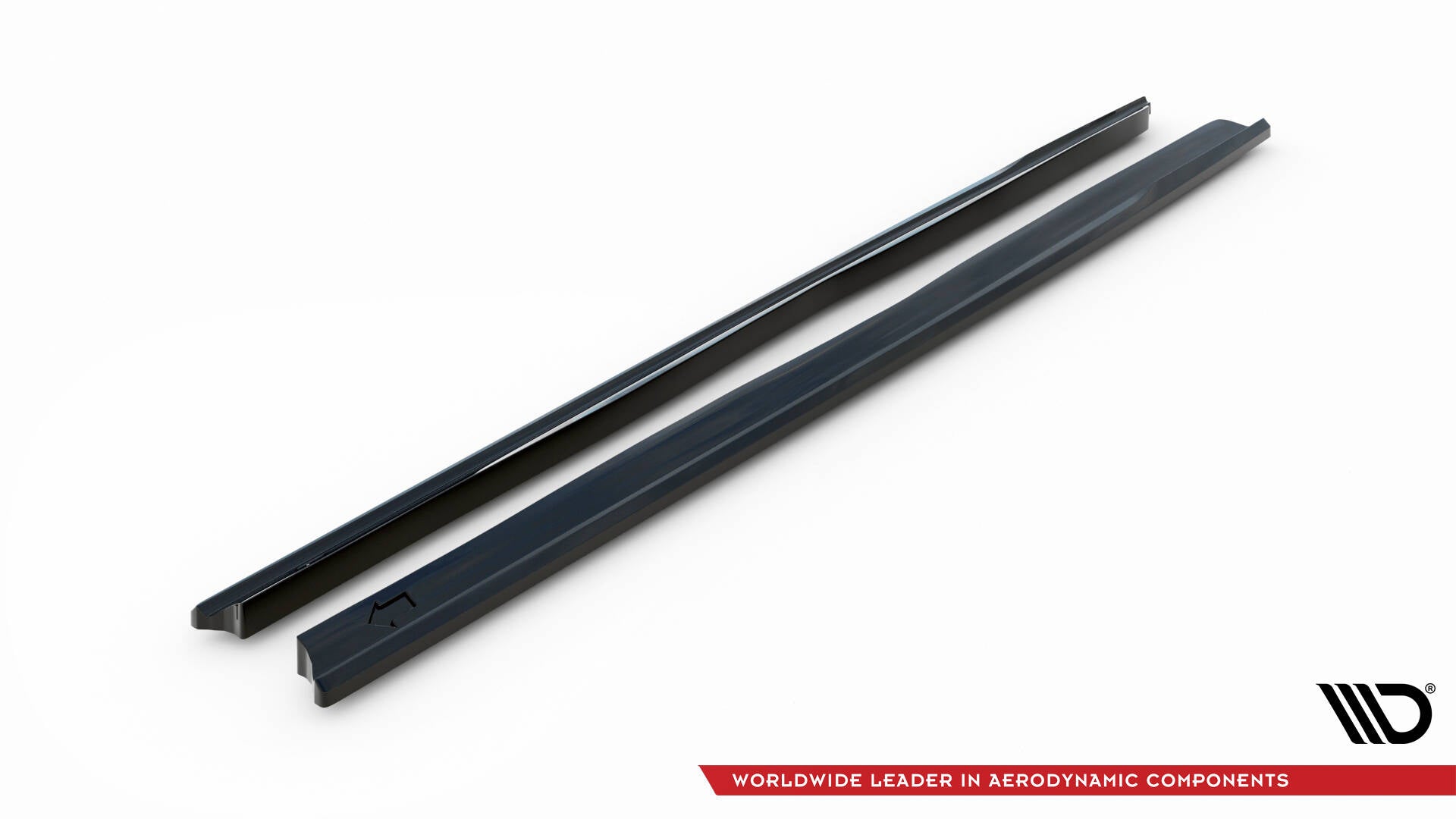 Maxton Seitenschweller Ansatz für Peugeot 308 SW Mk3 schwarz Hochglanz