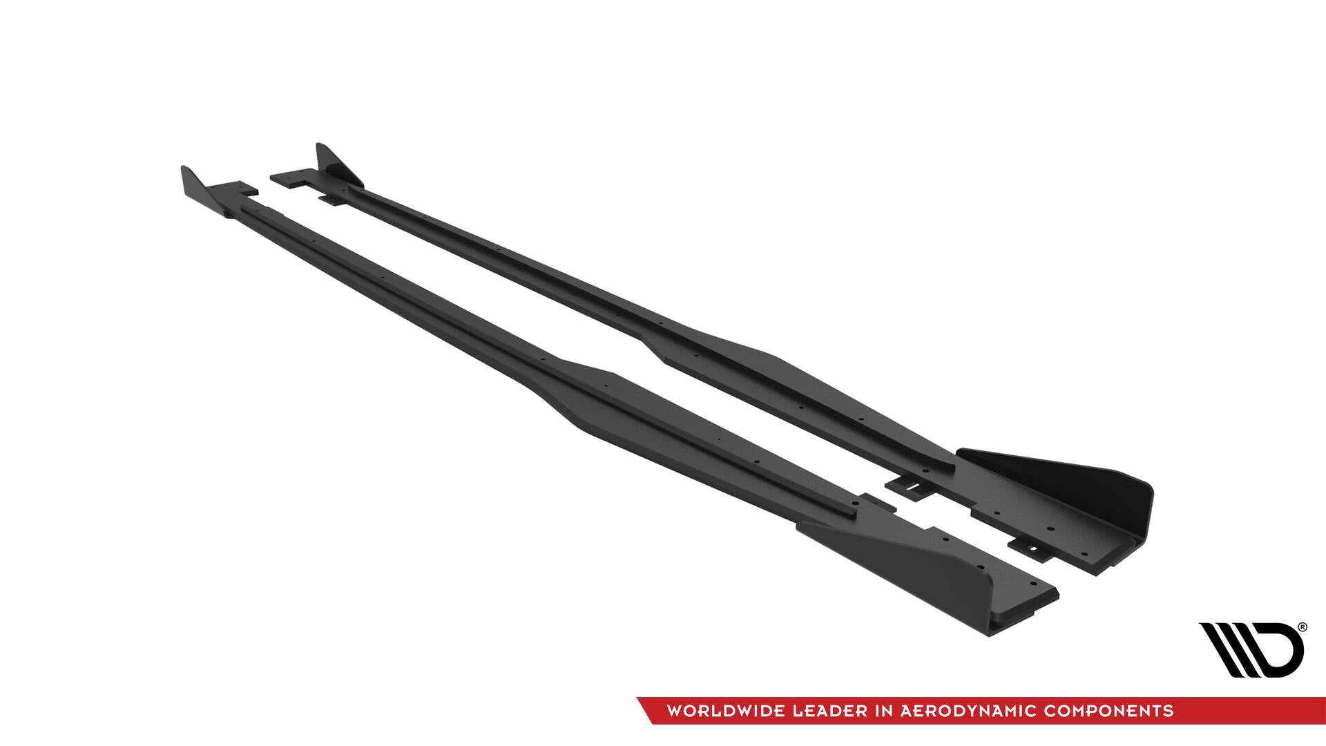 Maxton Street Pro Seitenschweller Ansatz für + Flaps Audi TT S / S-Line 8S schwarz Hochglanz