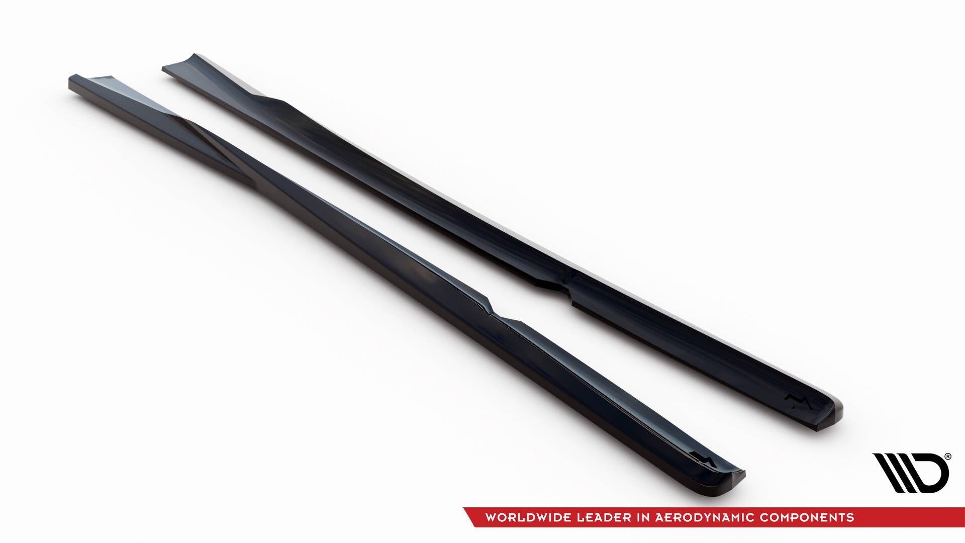 Maxton Seitenschweller Ansatz für Chevrolet Corvette C5 schwarz Hochglanz