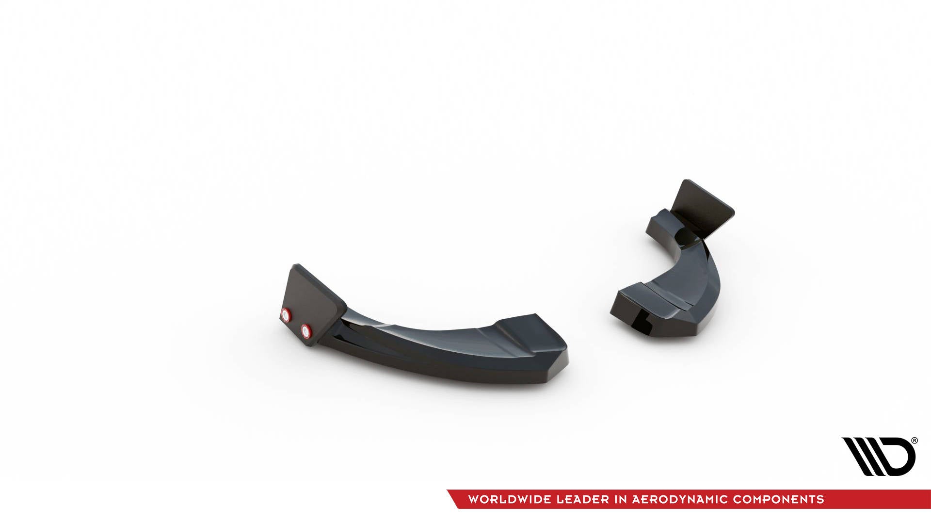 Maxton Heck Ansatz Flaps Diffusor V.1 +Flaps für Hyundai Kona N Mk1