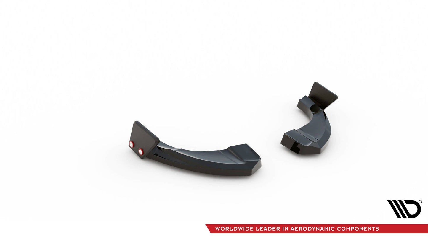 Maxton Heck Ansatz Flaps Diffusor V.1 +Flaps für Hyundai Kona N Mk1