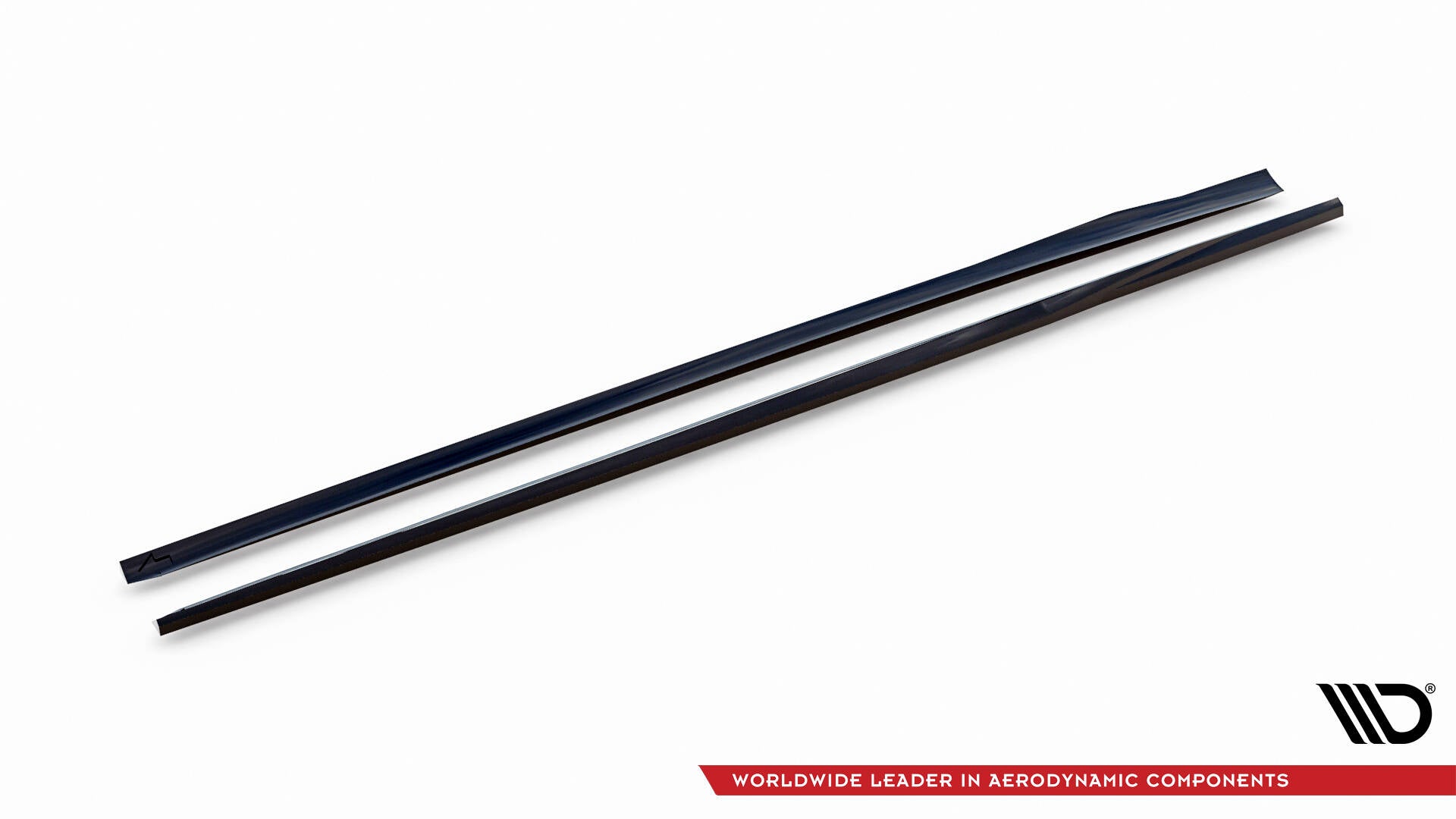 Maxton Seitenschweller Ansatz für Audi S3 / A3 S-Line Sportback 8V schwarz Hochglanz