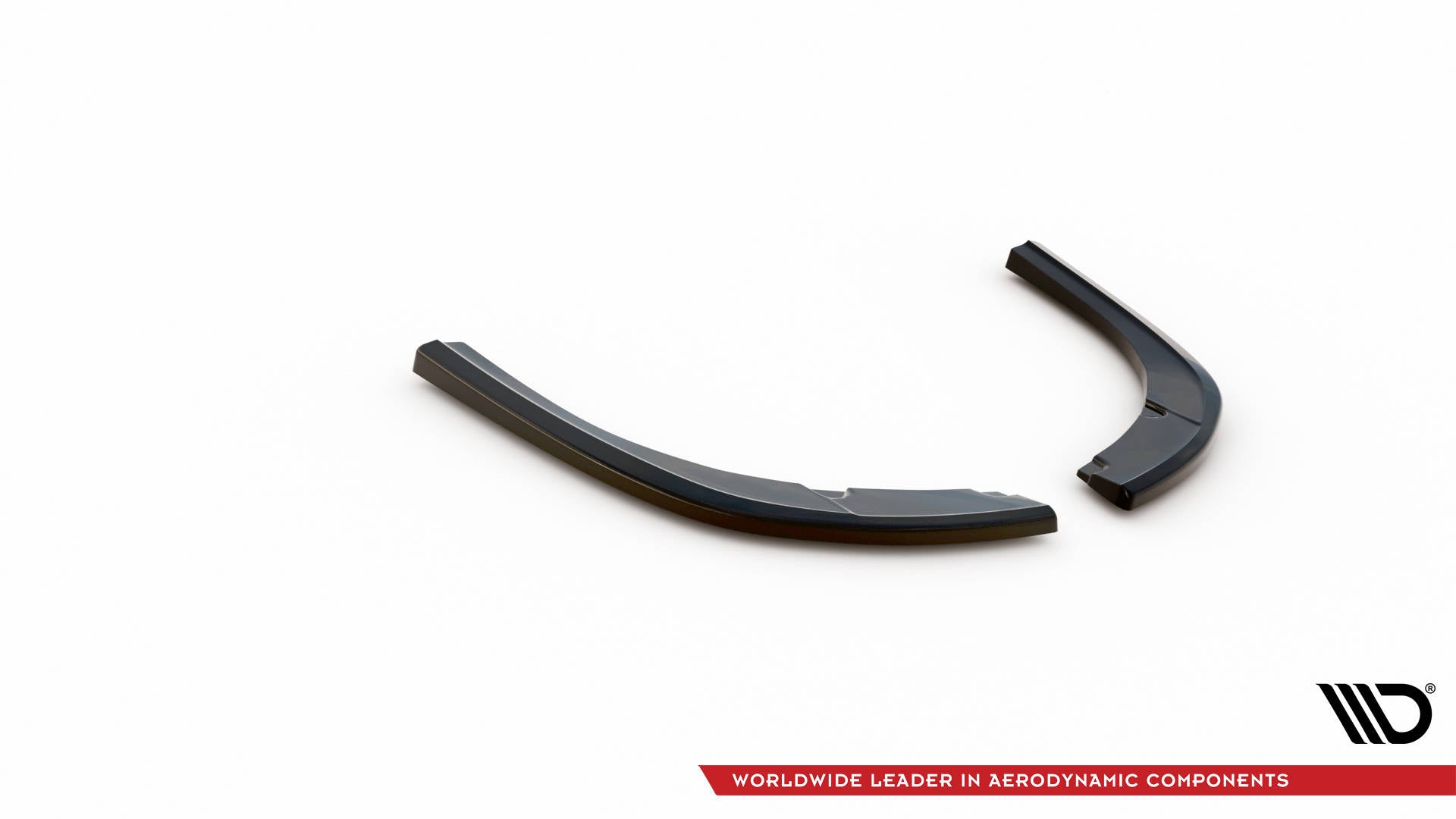 Maxton Heck Ansatz Flaps Diffusor für Ford Tourneo Custom Mk1 Facelift schwarz Hochglanz