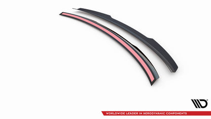 Maxton Spoiler CAP für Audi S8 / A8 / A8 S-Line D5 schwarz Hochglanz