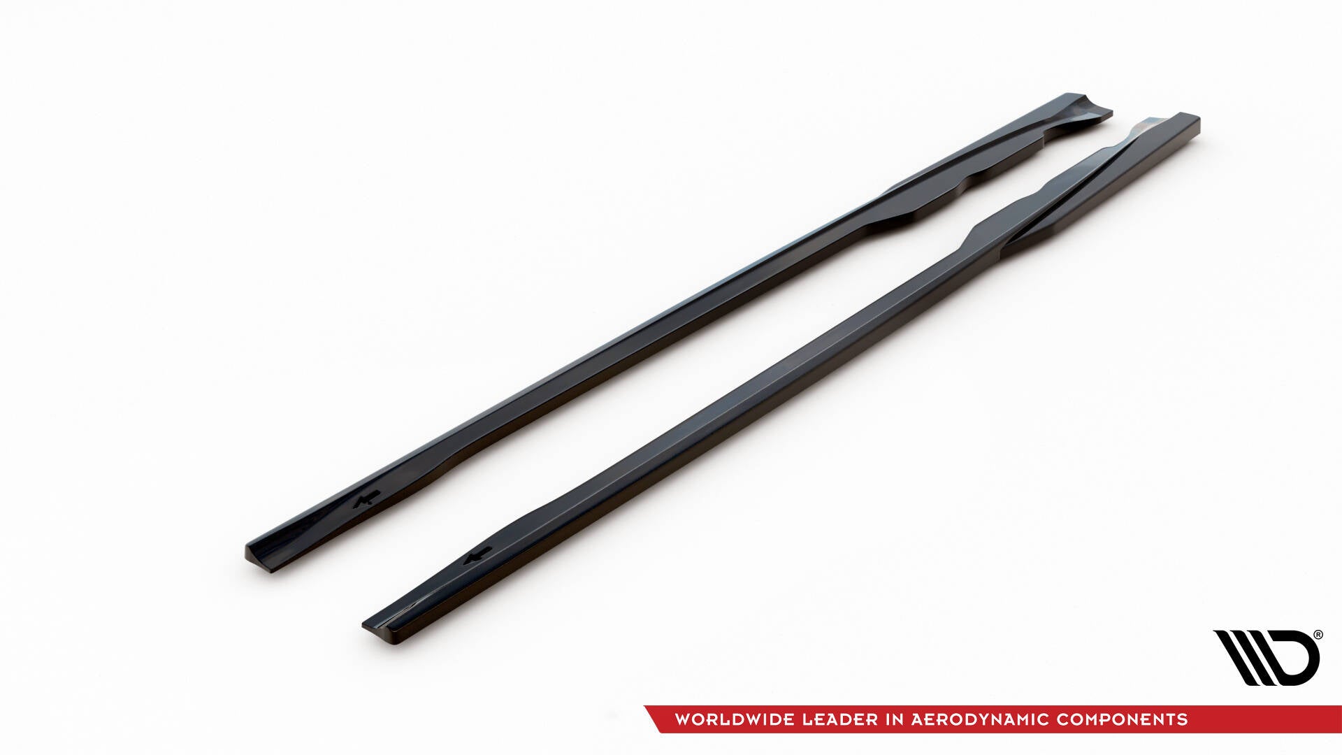 Maxton Seitenschweller Ansatz für Audi TT S-Line 8S schwarz Hochglanz