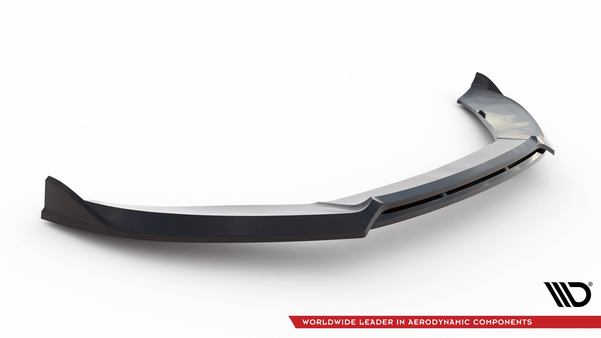 Maxton Front Ansatz V.3 für Audi S4 / A4 S-Line B8 schwarz Hochglanz
