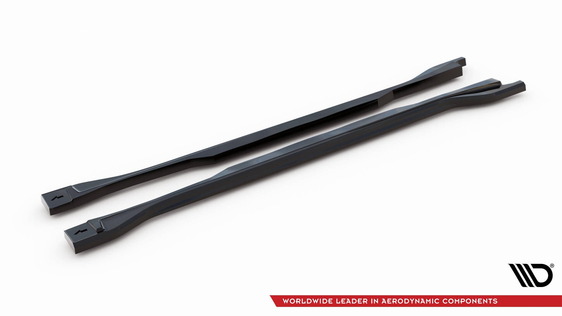 Maxton Seitenschweller Ansatz für Jaguar E-Pace R-Dynamic Mk1 schwarz Hochglanz