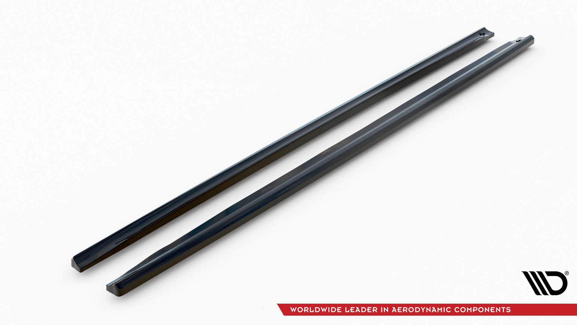 Maxton Seitenschweller Ansatz für V.2 für Audi RS6 Avant C6 schwarz Hochglanz