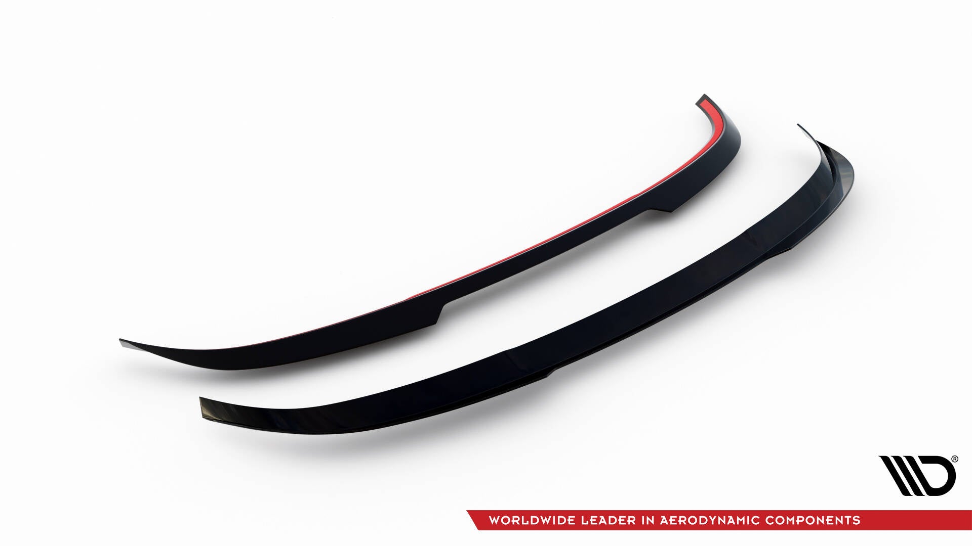 Maxton Spoiler CAP für BMW 1er F40 schwarz Hochglanz