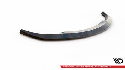 Maxton Front Ansatz V.2 für BMW 3er Coupe E46 schwarz Hochglanz