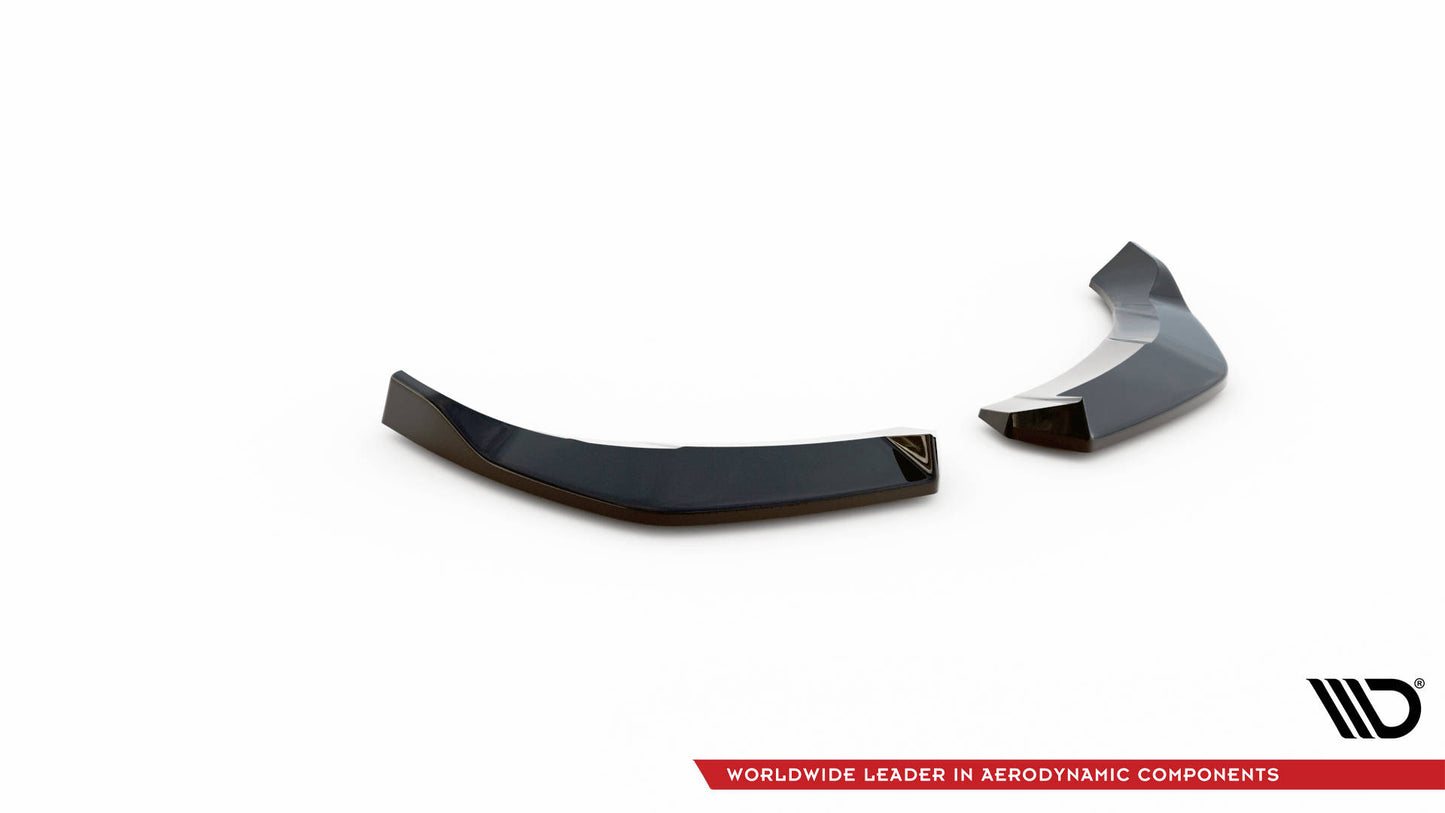 Maxton Heck Ansatz Flaps Diffusor für Seat Ateca Mk1 schwarz Hochglanz