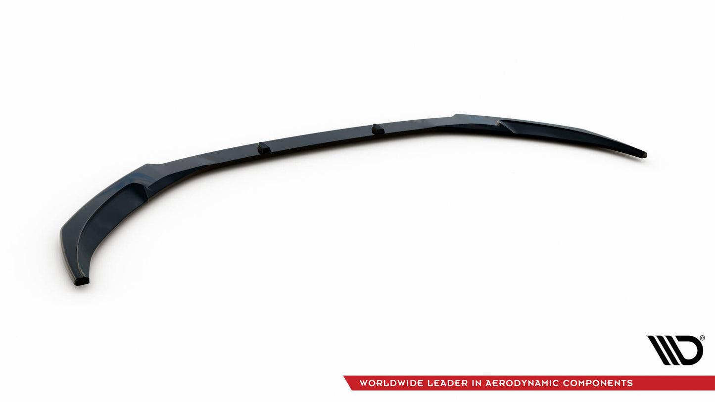 Maxton Front Ansatz für Jaguar XE R-Dynamic X760 Facelift schwarz Hochglanz