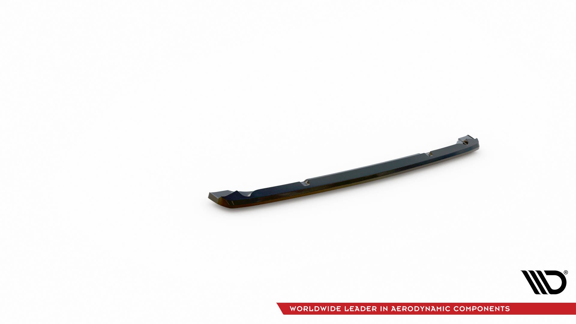 Maxton Mittlerer Diffusor Heck Ansatz für Mini Cooper Clubman John Cooper Works F54 Facelift schwarz Hochglanz