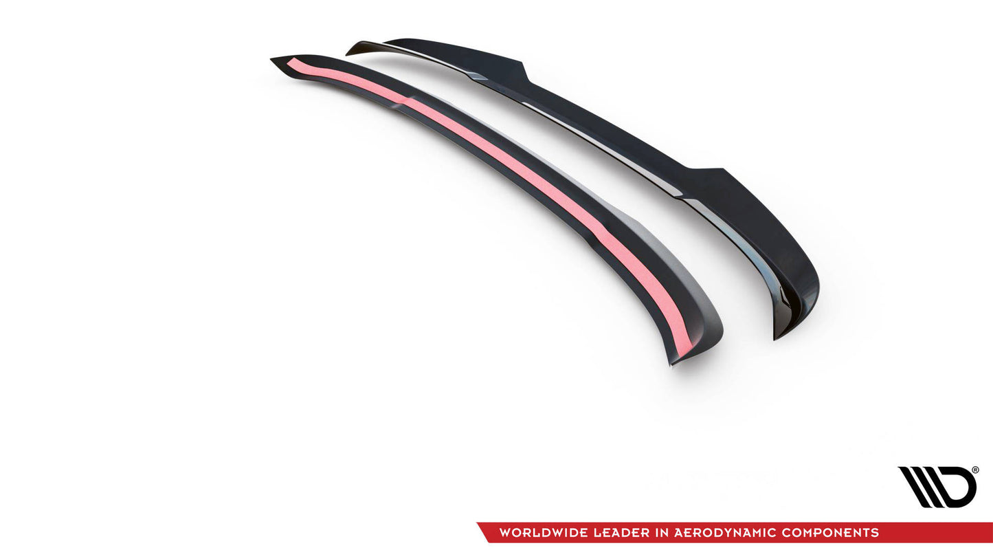 Maxton Spoiler CAP für Ford Edge Mk2 schwarz Hochglanz