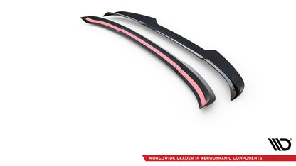 Maxton Spoiler CAP für Ford Edge Mk2 schwarz Hochglanz