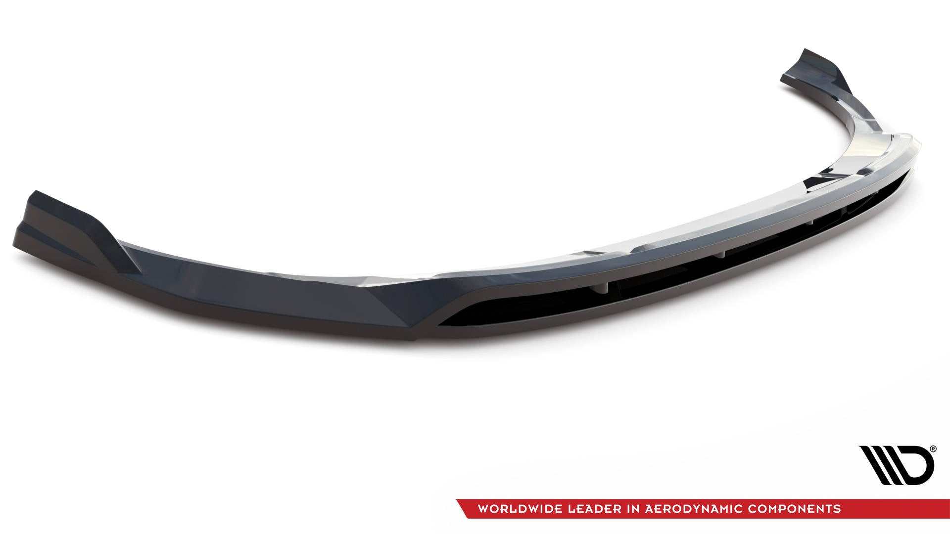 Maxton Front Ansatz V.2 für Audi e-tron schwarz Hochglanz