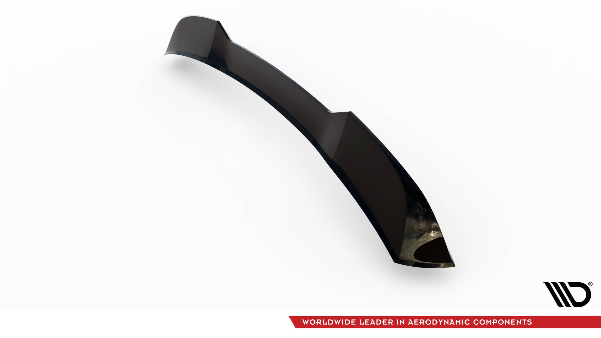 Maxton Spoiler CAP für 3D Porsche Cayenne Mk2 Facelift schwarz Hochglanz