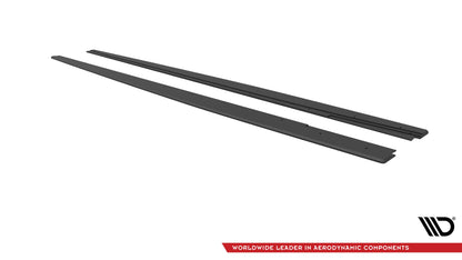 Maxton Street Pro Seitenschweller Ansatz für Audi S3 / A3 S-Line Limousine 8V