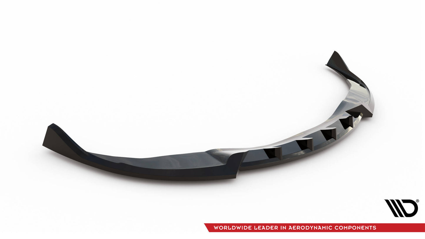 Maxton Front Ansatz für BMW Z4 M-Paket E89 Facelift schwarz Hochglanz