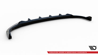 Maxton Front Ansatz V.2 für BMW 2 Coupe G42 schwarz Hochglanz