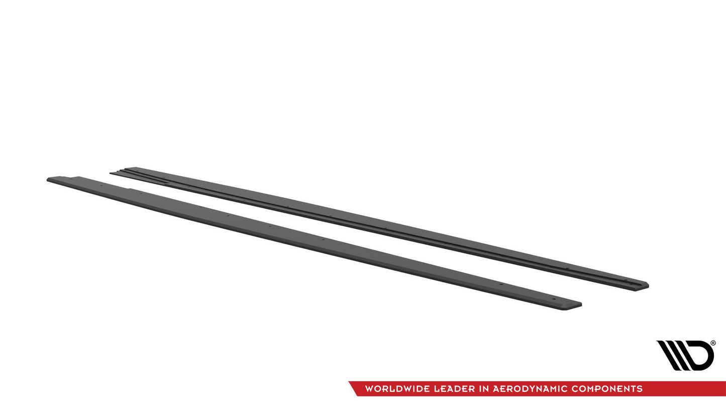 Maxton Street Pro Seitenschweller Ansatz für Audi S3 / A3 S-Line Limousine 8V