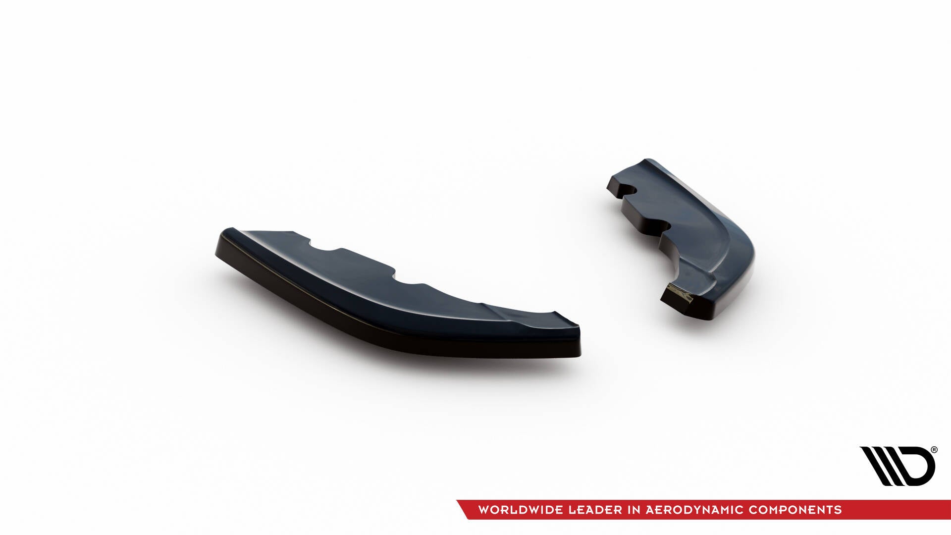 Maxton Heck Ansatz Flaps Diffusor V.7 für BMW 1er M-Paket / M135i F40 schwarz Hochglanz