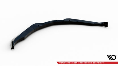 Maxton Front Ansatz V.2 für Chevrolet Corvette C7 schwarz Hochglanz