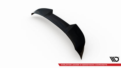 Maxton Spoiler CAP für 3D Ford Fiesta ST / ST-Line Mk8 schwarz Hochglanz