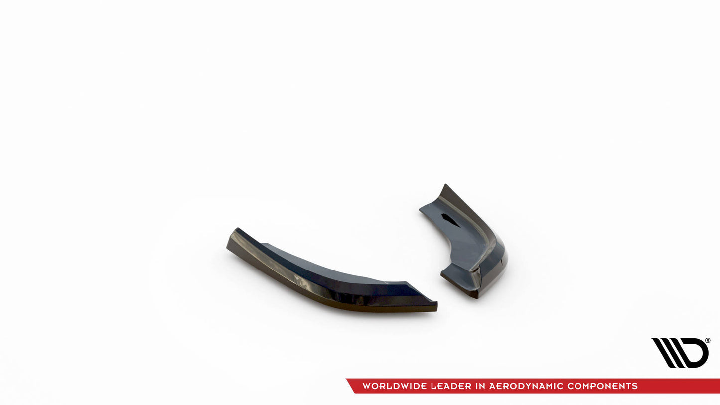 Maxton Heck Ansatz Flaps Diffusor V.5 für BMW 1er F40 M-Paket/ M135i schwarz Hochglanz