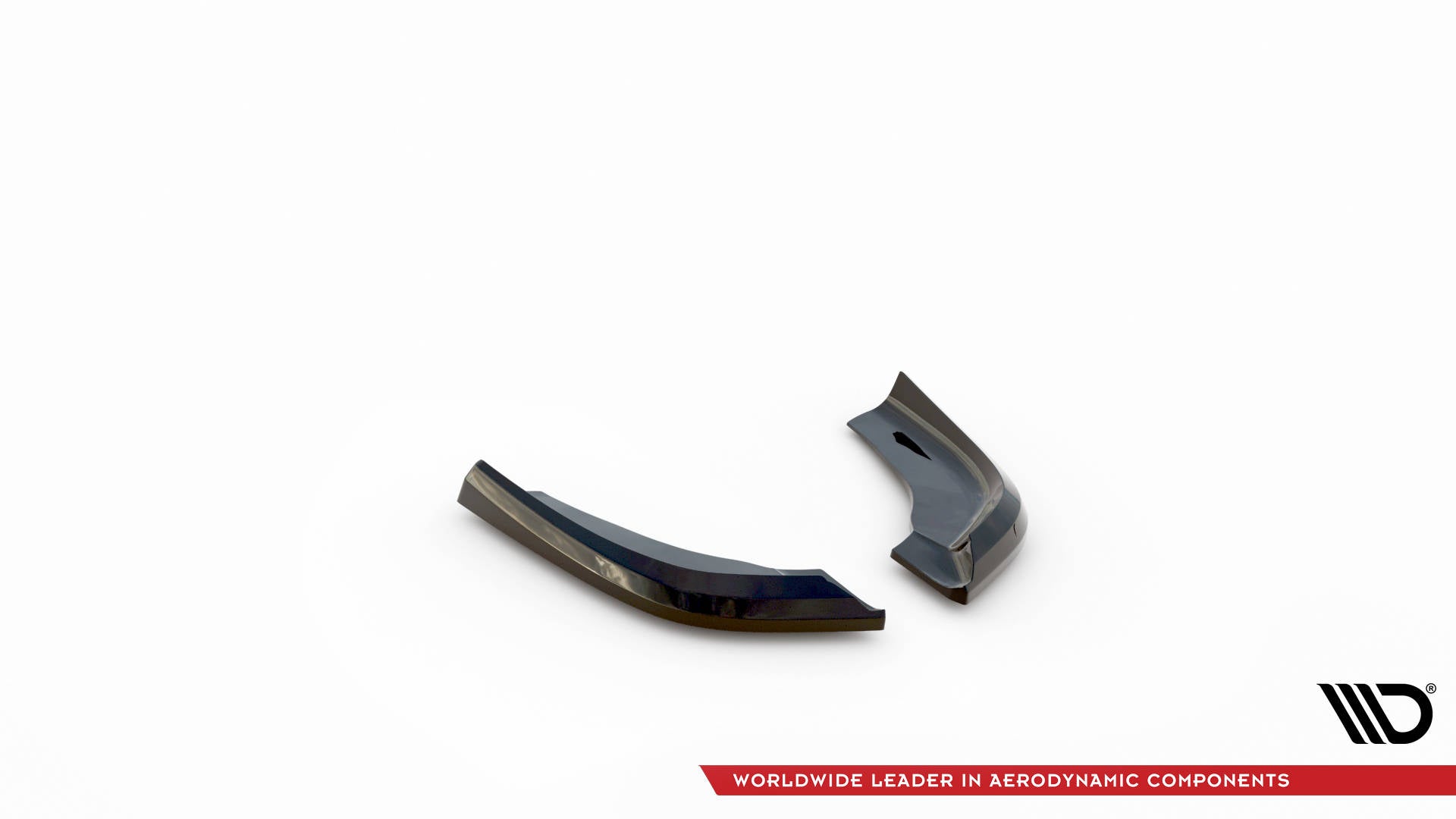 Maxton Heck Ansatz Flaps Diffusor V.5 für BMW 1er F40 M-Paket/ M135i schwarz Hochglanz