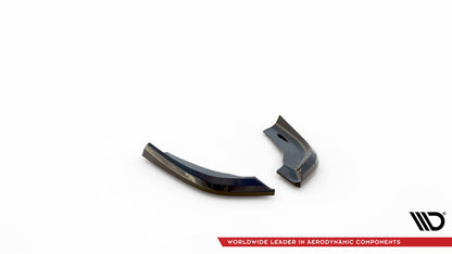 Maxton Heck Ansatz Flaps Diffusor V.5 für BMW 1er F40 M-Paket/ M135i schwarz Hochglanz