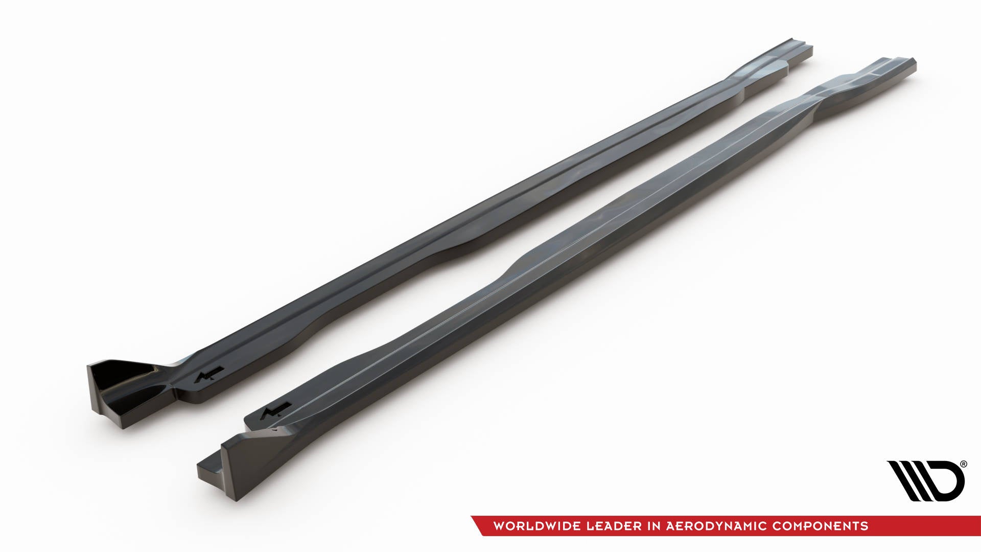 Maxton Seitenschweller Ansatz für V.2 für Honda Civic Type-R Mk 11 schwarz Hochglanz