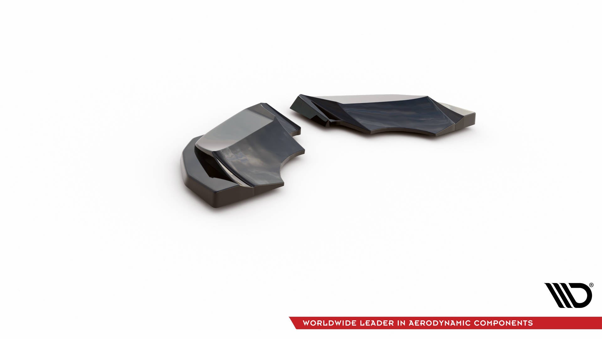 Maxton Heck Ansatz Flaps Diffusor für Audi R8 Mk2 Facelift schwarz Hochglanz