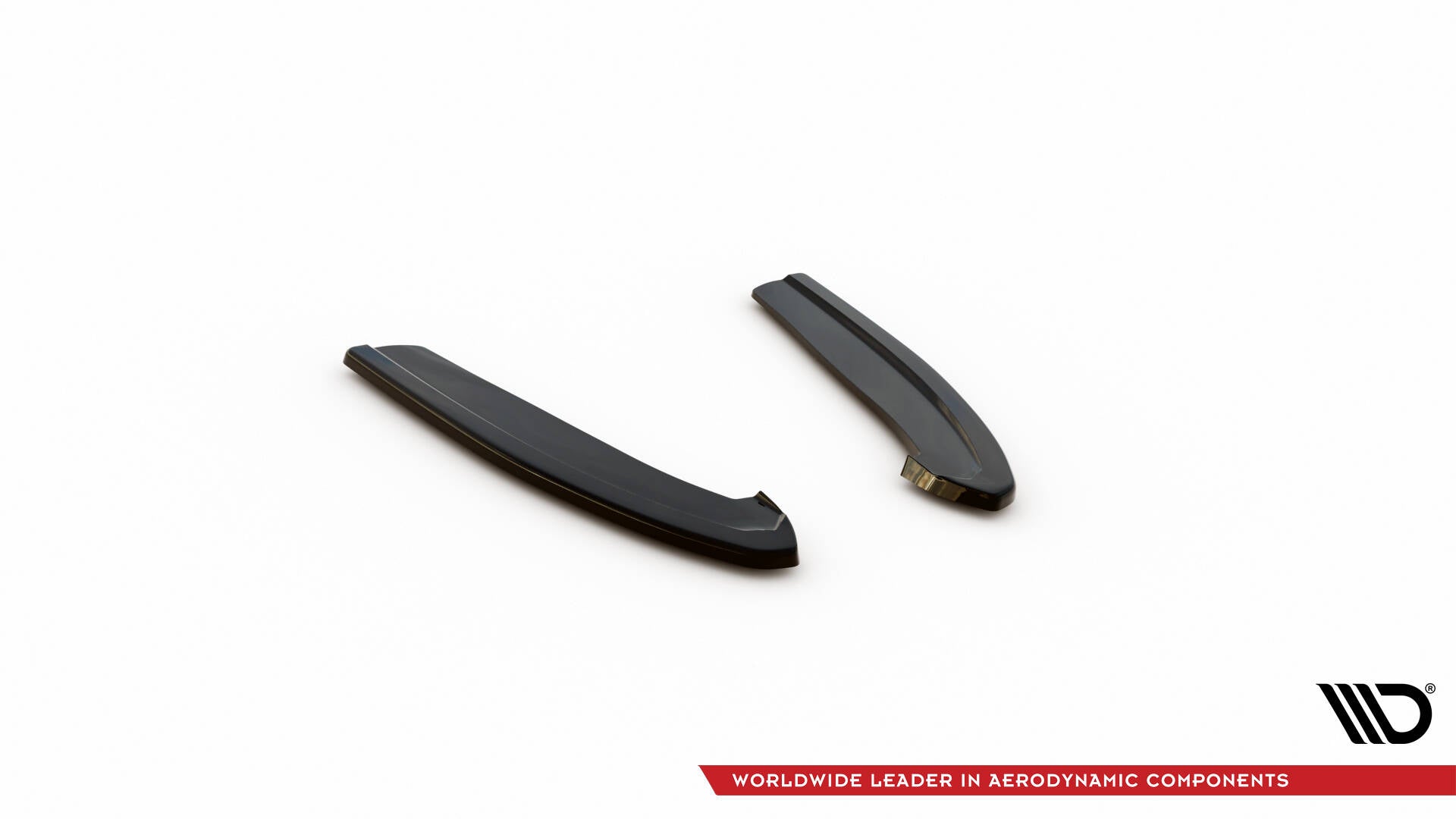 Maxton Heck Ansatz Flaps Diffusor V.5 für Ford Focus Kombi ST Mk4 schwarz Hochglanz