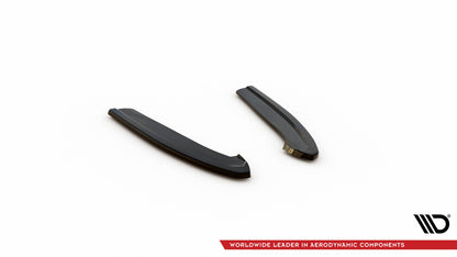 Maxton Heck Ansatz Flaps Diffusor V.5 für Ford Focus Kombi ST Mk4 schwarz Hochglanz